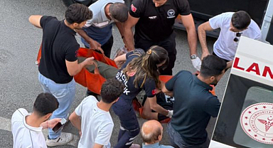 Bayılan vatandaş için seferber oldular