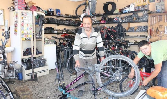 Bisiklet kullanımı arttı, Tamircilerde yoğunluk başladı