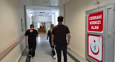 Çalışırken elektrik akımına kapıldı