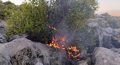 Çıkan yangın yürekleri ağza getirdi