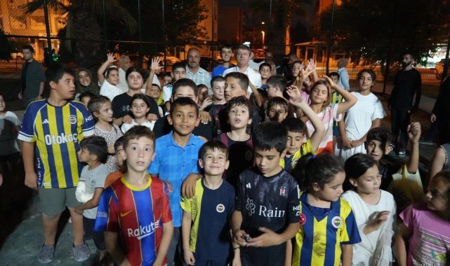 Çocukların hayali gerçek oldu
