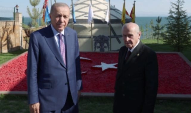 Cumhurbaşkanı Erdoğan, MHP Genel Başkanı Bahçeli ile görüştü