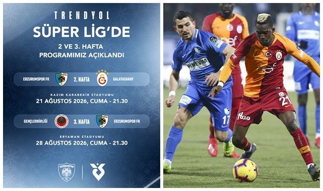 Dadaş 2.hafta Galatasaray’ı konuk edecek