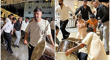 Davulcunun para toplama yöntemi şaşırttı