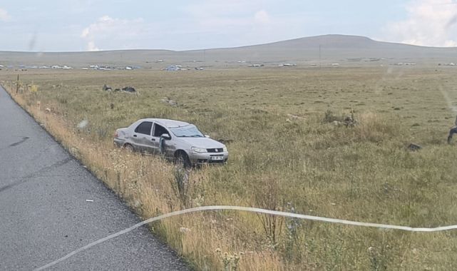 Direksiyon hakimiyetini kaybetti! Şarampole savruldu