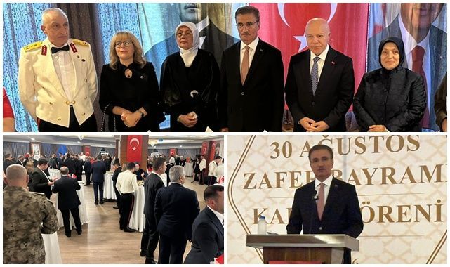 Erzurum'da 30 Ağustos Zafer Bayramı resepsiyonu düzenlendi
