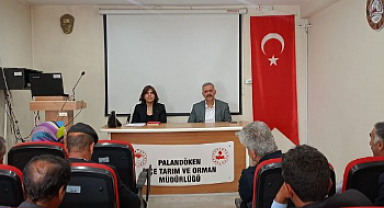 Erzurum'da çiftçiye destek toplantısı!