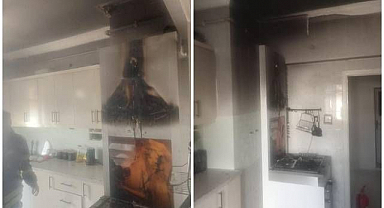 Erzurum'da korkutan yangın! Anne ve çocukları....