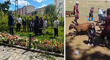 Erzurum’da öğrencilere uygulamalı tarım eğitimi
