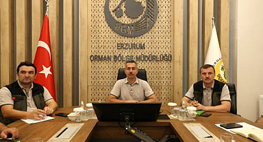 Erzurum’da ormancılık faaliyetleri değerlendirildi