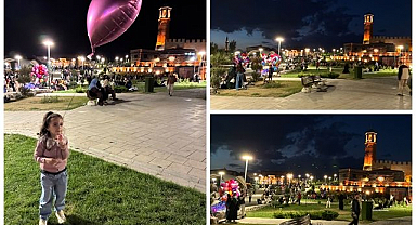 Erzurum'da termosunu kapan soluğu kalede aldı