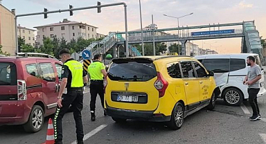 Erzurum'da zincirleme kaza!