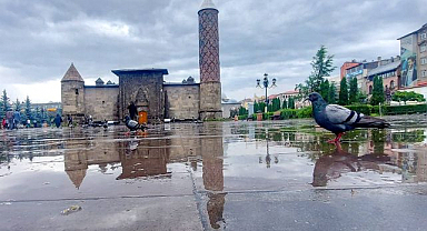 Erzurum için kuvvetli yağış uyarısı!