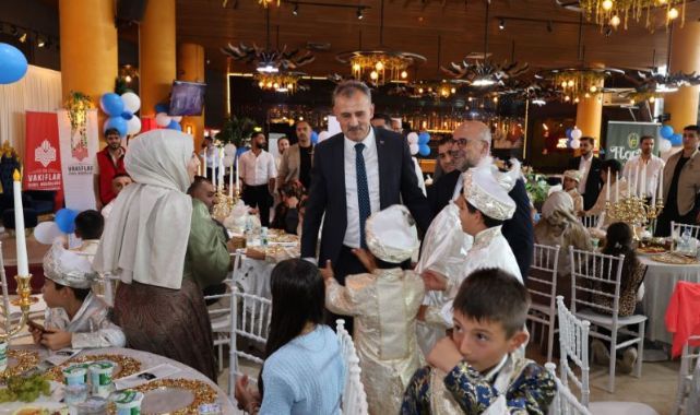 Erzurum Vakıflar Bölge Müdürlüğü’nden sünnet şöleni