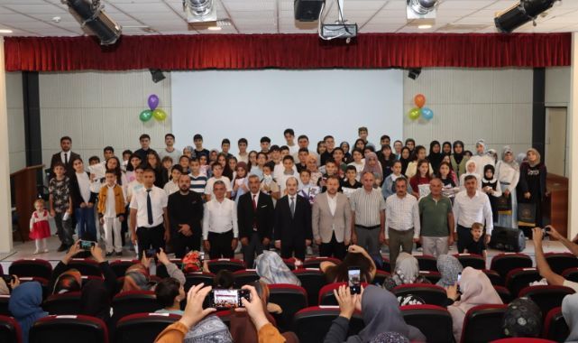 Erzurumlu minikler kıyasıya yarıştı