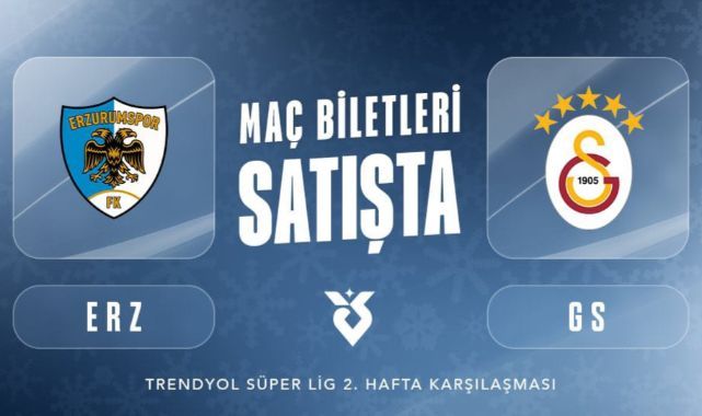 Erzurumspor-Galatasaray maçında bilet fiyatları cep yakacak