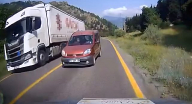 Faciaya ramak kala! Hatalı sollama pahalıya patlayacaktı