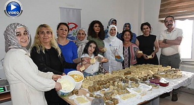 Geri dönüşümün sultanları! Atık yağları sabuna dönüştürdüler
