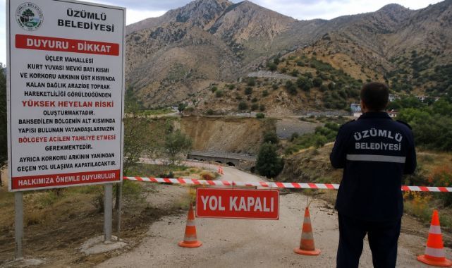 Heyelan alarmı! Riskli yapılar için tahliye uyarısı