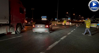 Heyelanda kapanan yol yeniden ulaşıma açıldı!