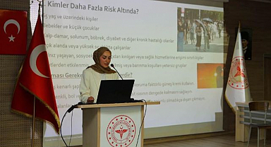 İklim krizinin sağlığa etkileri anlatıldı
