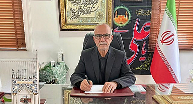 İran İslam Cumhuriyeti Erzurum Başkonsolosu  Eghbali Zarch veda ediyor