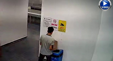 Kameralar affetmedi! Hırsızlık anı saniye saniye kaydedildi!