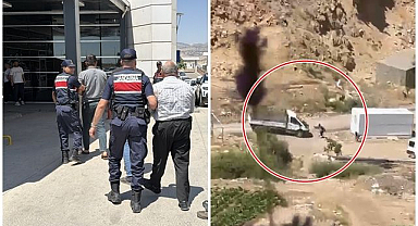 Kavgaya kamyonetle daldı! Çarptığı şahsı metrelerce sürükledi