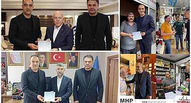 MHP Erzurum'da kongre hazırlığı: Başkan Yurdagül'den davet turu
