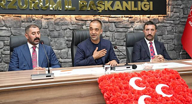 MHP Erzurum'da kongre öncesi istişare toplantısı