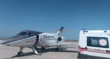 Minik can için gökyüzünde yaşam koridoru!