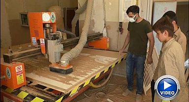  Öğrenciler tatilde de üretim yapıyor