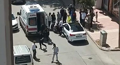 Otomobilin çarptığı yaya yaralandı   