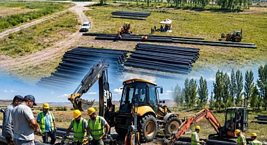 Pasinler'e 30 kilometrelik su yatırımı
