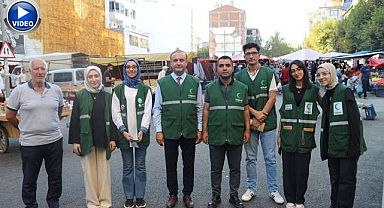 Pazarda sağlık mesaisi! 