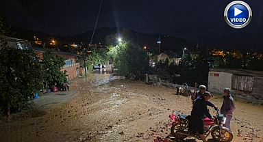 Sağanak bastırdı, sular yükseldi