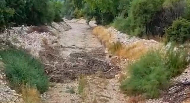 Sağanak sonrası sel baskını! İki evin bodrumunu su bastı