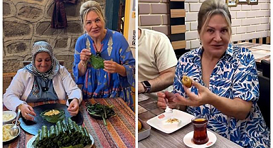 Sahrap Soysal Erzurum’un lezzetlerini keşfetti