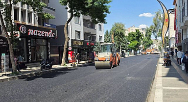 Şehir içi yollarda asfalt seferberliği
