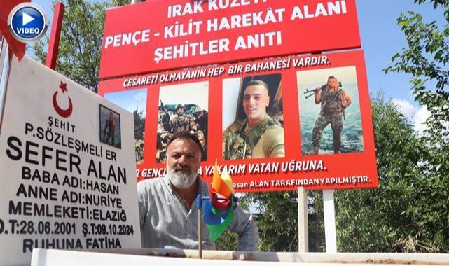 Şehit babasından anlamlı vefa! Şehitlerin adını böyle yaşatıyor