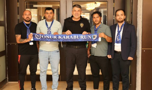 Taraftarlardan Karaburun'a ziyaret