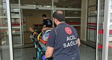 Tartışma kısa sürede büyüdü! Sopalar konuştu