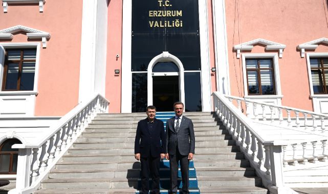 TİHEK Başkanı Vasip Şahin'den Vali Baruş'a ziyaret