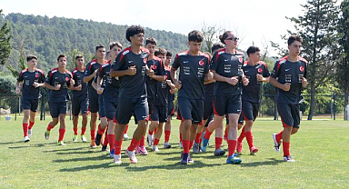 U15’ler kampta