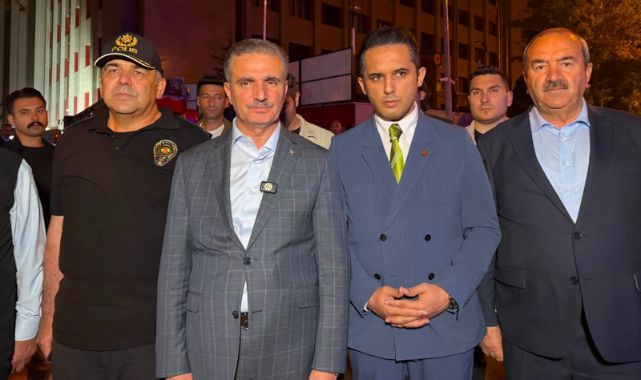 Vali Aydın Baruş; Yangın kontrol altında 