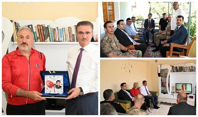 Vali Baruş'tan İspir'de anlamlı ziyaret