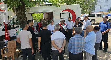Yangından çıkan köylüler yalnız bırakılmıyor