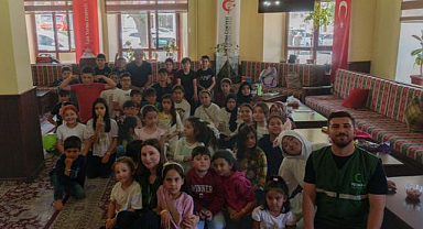 Yeşilay  Kur’an kursu öğrencileriyle buluştu