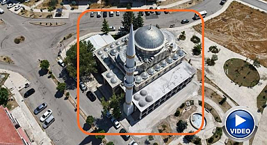 Yıldırımın yıktığı minare yeniden yapıldı