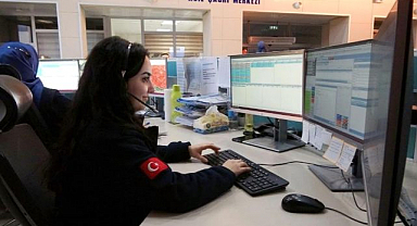 112’ye 9 ayda 155 bin 572 çağrı